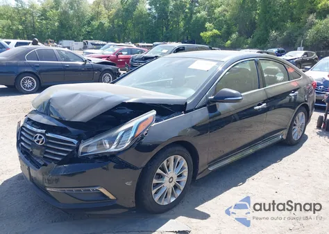 2015 Hyundai Sonata Limited from USA, damaged, VIN 5NPE34AF7FH050381
